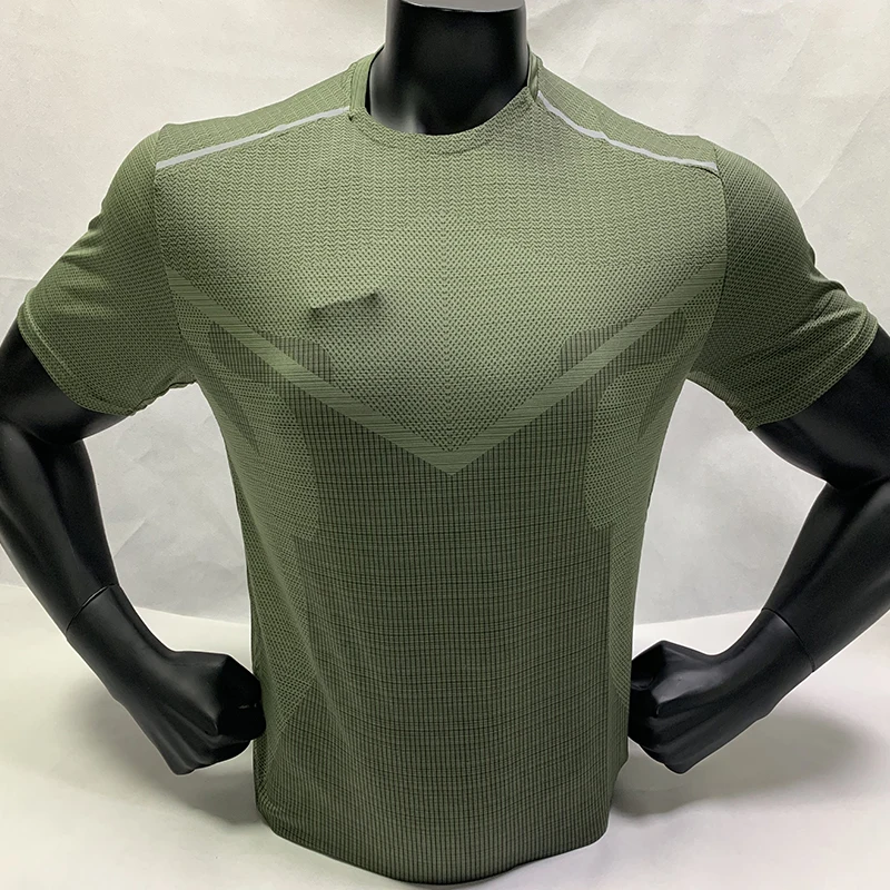 T Shirt Fitness Men Running Sport Workout Jersey Quick Dry 3D Shirt Men Compression Short Sleeve Training Bodybuilding Tee