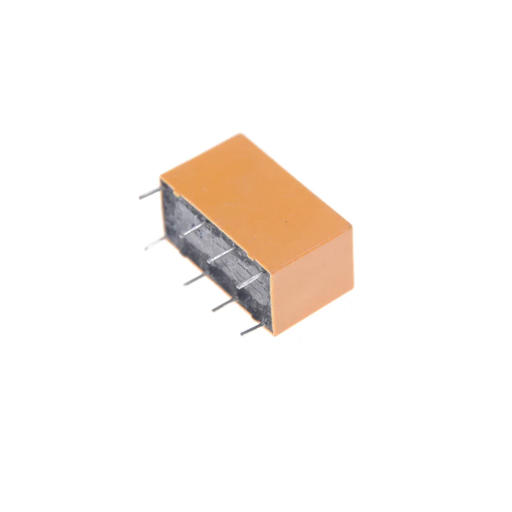 10 шт./лот мини мощность набор реле PCB тип 8 Pin мощность реле HK19F DC 12 В SHG катушки DPDT