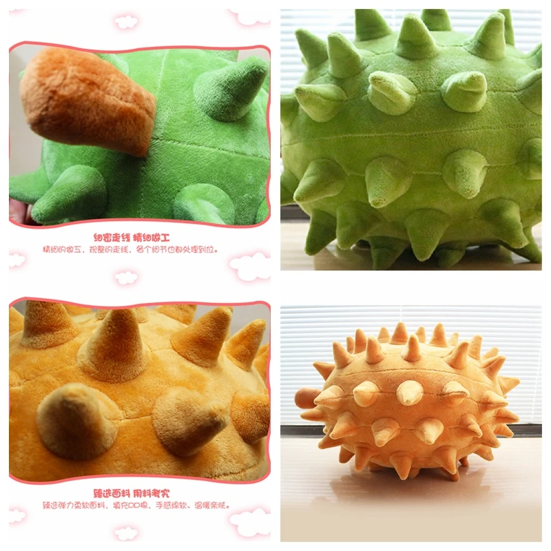 Durian мягкие игрушки фрукты овощи мягкая плюшевая игрушка милая Подушка забавная Подушка Ins рождественские игрушки для детей Прямая