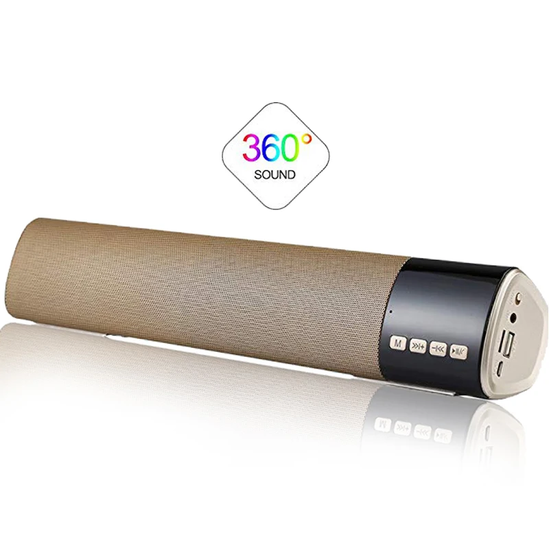 Portable Wireless bluetooth Speaker B28S Home Theater HiFi Subwoofer LCD Display Stereo Soundbar Hands-free Calls TF Card AUX