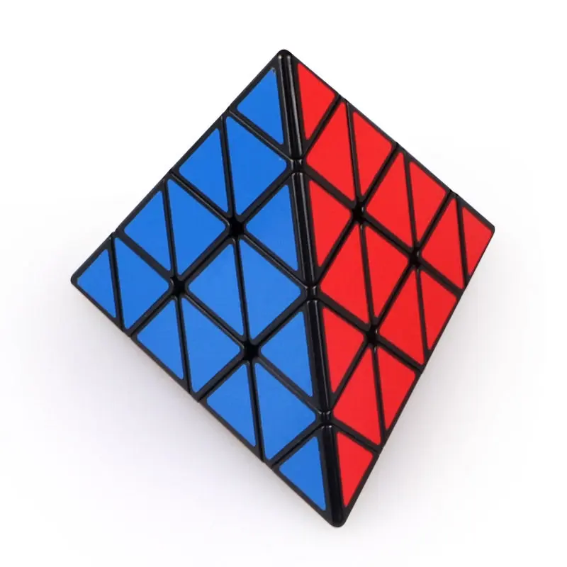 QIYI 4X4X4 волшебный куб Пирамида Кубик Рубика для профессионалов Волшебные кубики Пазлы скорость Cubo обучающая красочная игрушка для детей