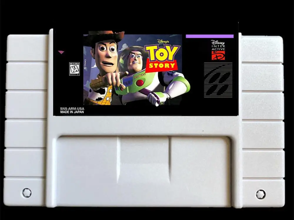 История игрушек США-NTSC Версия 46 контактов игры карты для ретро видеоигр консоли