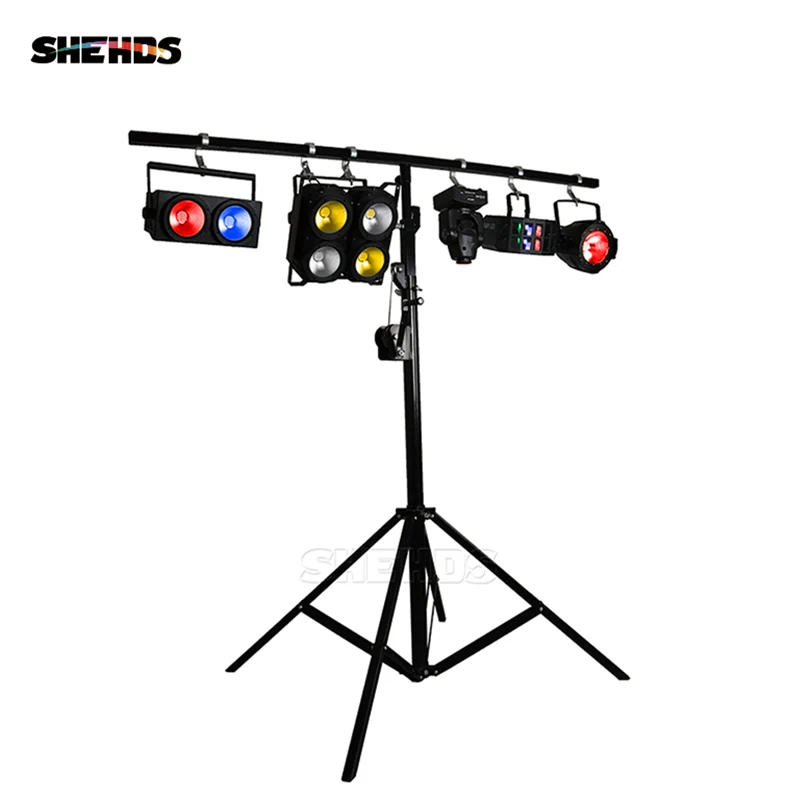 Profesional Stage Lighting 2m 4-Tripod Stand  Performances Lighthouse Lamp Holder Wedding Lights Backgrounds Video Lighting