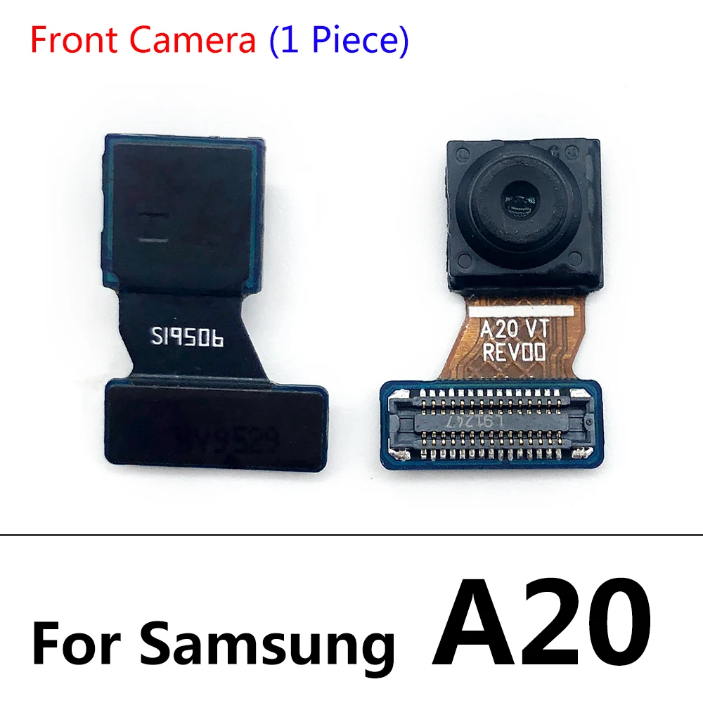 Новая задняя основная фронтальная камера гибкий кабель для Samsung Galaxy A20 A205 A205F-DS
