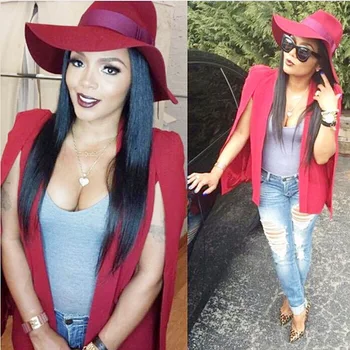 

Summer Fall Star Cloak Type Long Sleeve Self-cultivation Small Suit Loose Coat Woman