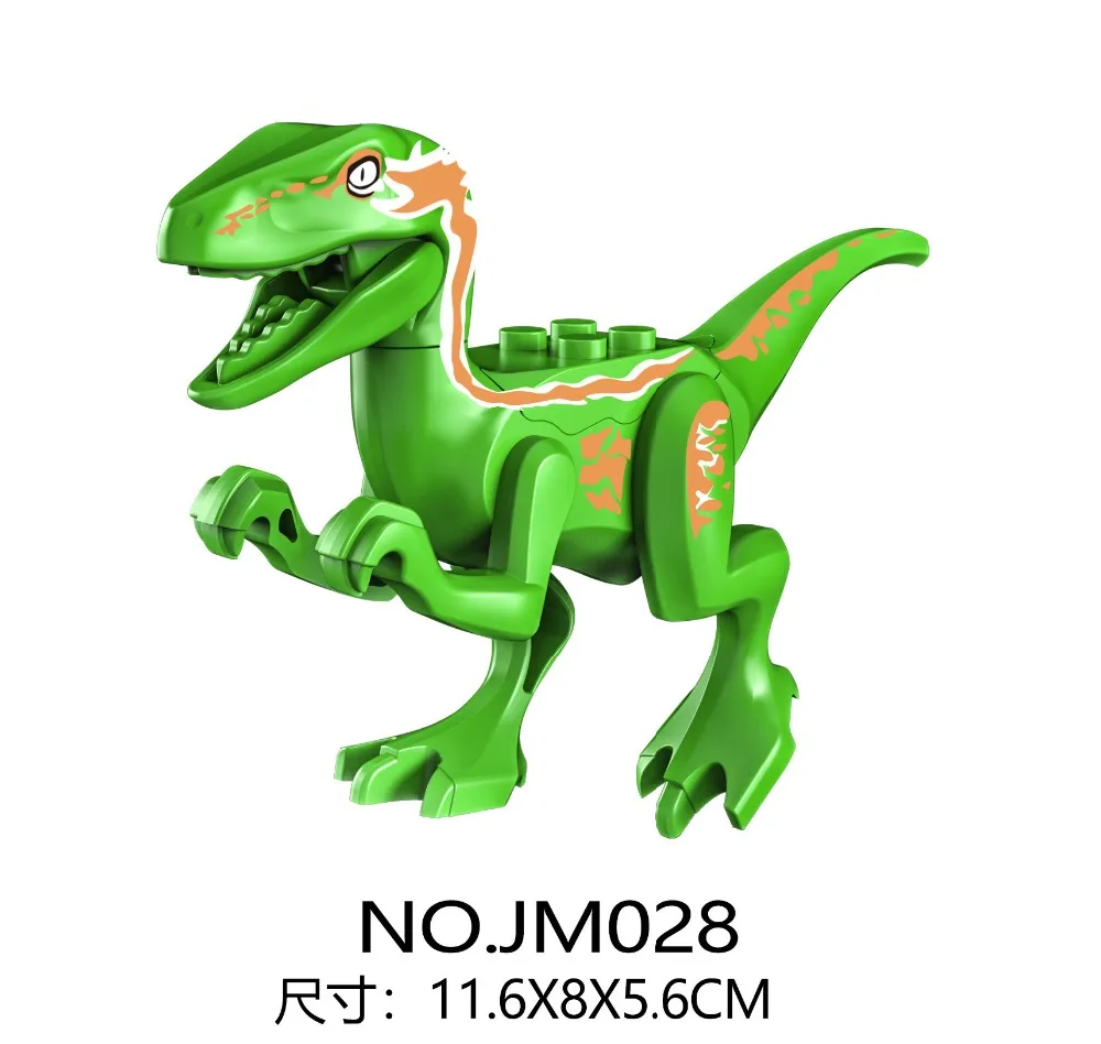3D41901-08/JM027-38 84 шт./лот строительные блоки кирпичи динозавр Птерозавр Indomirus T-Rex Triceratops кирпич игрушки для детей подарок