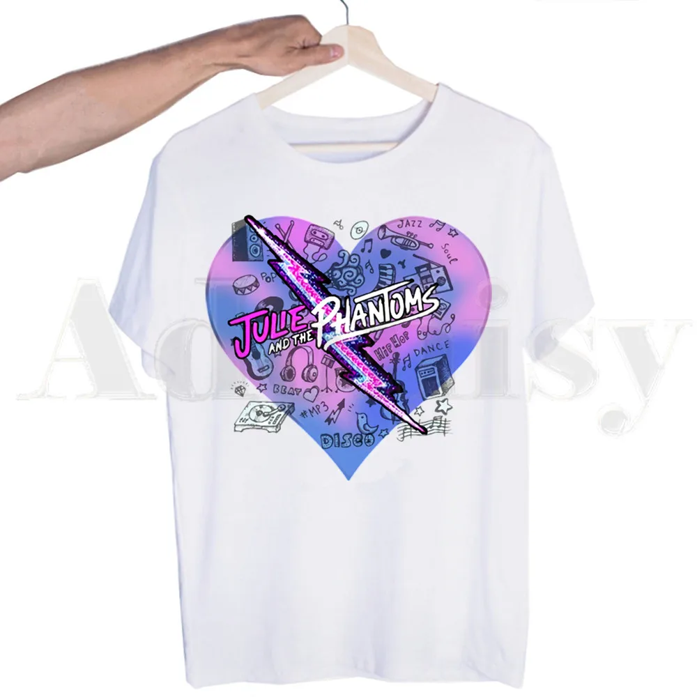 

Julie and The Phantoms Graphic Kawaii Cartoon Short sleeves T-shirt Men Print T shirt Men Tops Tees Men's T-shirt