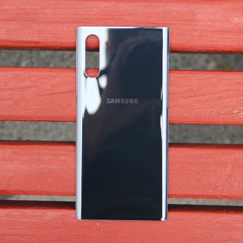 Оригинальная стеклянная задняя крышка для samsung Galaxy Note 10 Note10 ...