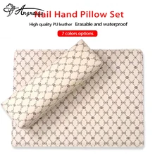 ANGNYA Pro Nail Art держатель для подушек для рук мягкий из искусственной кожи губка для рук сердце дизайн Подушка для ногтей Маникюр Искусство Инст...(China)