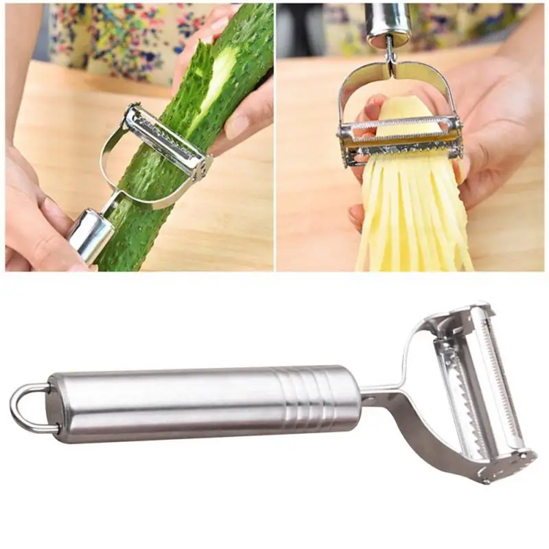 Stainless Steel Multi-Purpose Vegetable Peelerjulienne Cutter Julienne Peeler Potato Carrot Grater Kitchen Tool Kitchen Gadgets