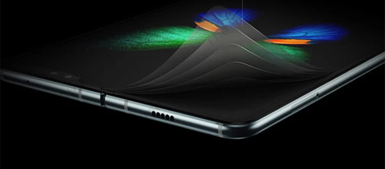 Samsung Galaxy Fold Snapdragon855 7," AMOLED складной экран NFC 2x zoom 12G 512G Беспроводная зарядка 6 камер 16 МП отпечаток пальца+ распознавание лица