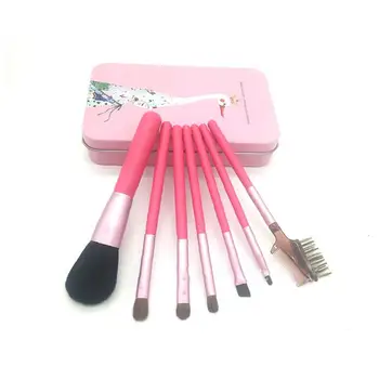 

7pcs/set Makeup Brush Set Makeup Brushes Set Synthetic Cosmetics Foundation Blending Blush Eyeliner Face Powder Brush