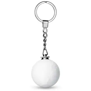 

Portable Keyring Moon Light 3D Printing Keychain LED Portable 3D Print Moon Light Keychain Decoration Night Lamp Creative Gifts
