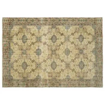 

Handmade Natural Vintage Turkish Area Rug 190x271 Cm-6'3''X8'11''