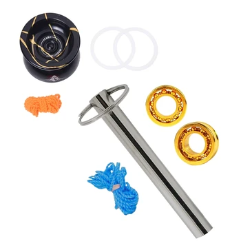 

icyoyo 2 Metal Yoyo 10 Ball Bearings + Bearing Remover & ICYOYO New Design ic Yoyo N11 Alloy Aluminum Professional Yo-Y