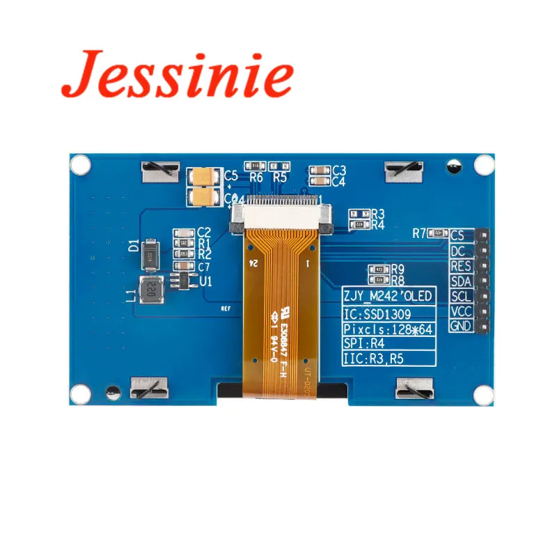 Màn Hình Oled 2.42 Inch SSD1309 Giao Tiếp SPI I2C - ĐIỆN TỬ TUYẾT NGA - Foto 13