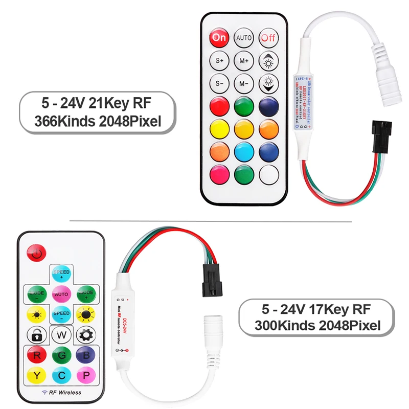 SP002 SP110 SP105E SP107E работы при прослушивании музыки по Bluetooth контроллер SP108E Wi-Fi беспроводной контроллер 5 V-24 V для WS2812B 2811 RGB Светодиодные ленты