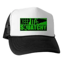 Keep it Squatchy зеленая Кепка водителя грузовика бейсбольная кепка