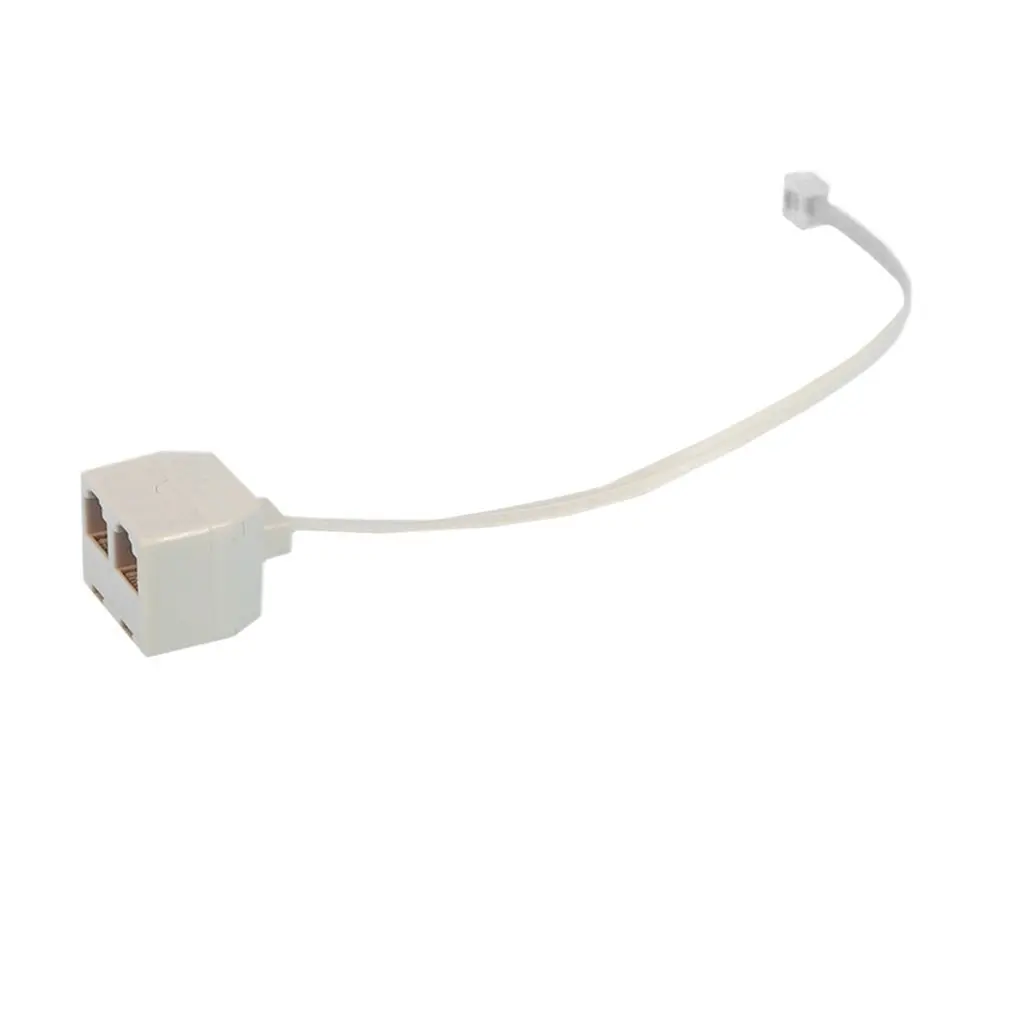 RJ11 6P4C Male to 6P4C Female 2 Way Telephone Jack Plug Splitter Phone Telephone Line Connector Adapter Converter|Connectors| - AliExpress