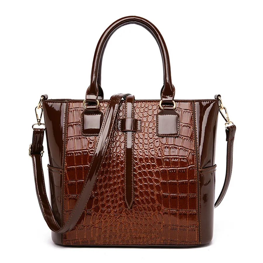 LANZHIXIN Women's Bag Luxury High Quality Classic Crocodile Pattern Handbag Brand Designer Large CapacityShoulder Messenger Bags | Багаж и