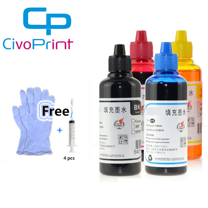 Civo100ML953953XLRefillCISSinkkitsForHPOfficeJetPro7740