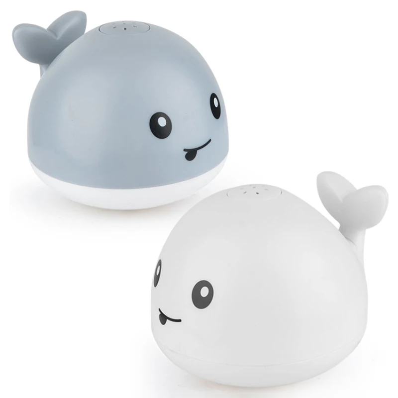 

Baby Bath Toys Water Toys Children Whale Electric Induction Sprinkler Music Colorful Lights Baby Play Animals Swimming Float Toy