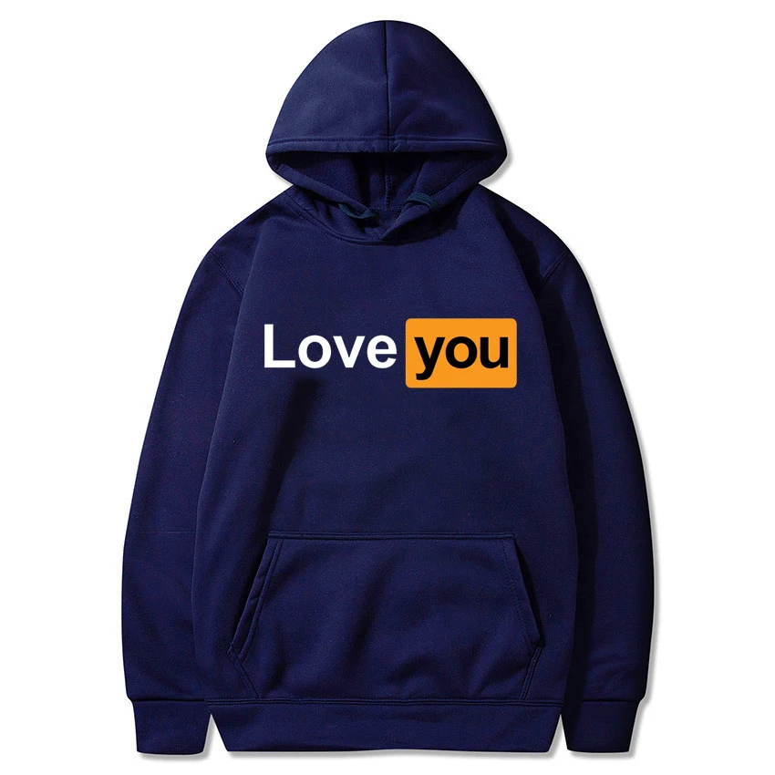 Мужские толстовки с капюшоном с надписью «True Love& Love you» и забавным принтом в стиле Харадзюку, повседневные мужские толстовки, мужская толстовка с капюшоном, женская уличная одежда унисекс в стиле хип-хоп