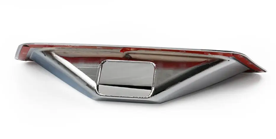 ABS chrome luggage compartment door trim for Ford Explorer 2015 Rear handle decoration