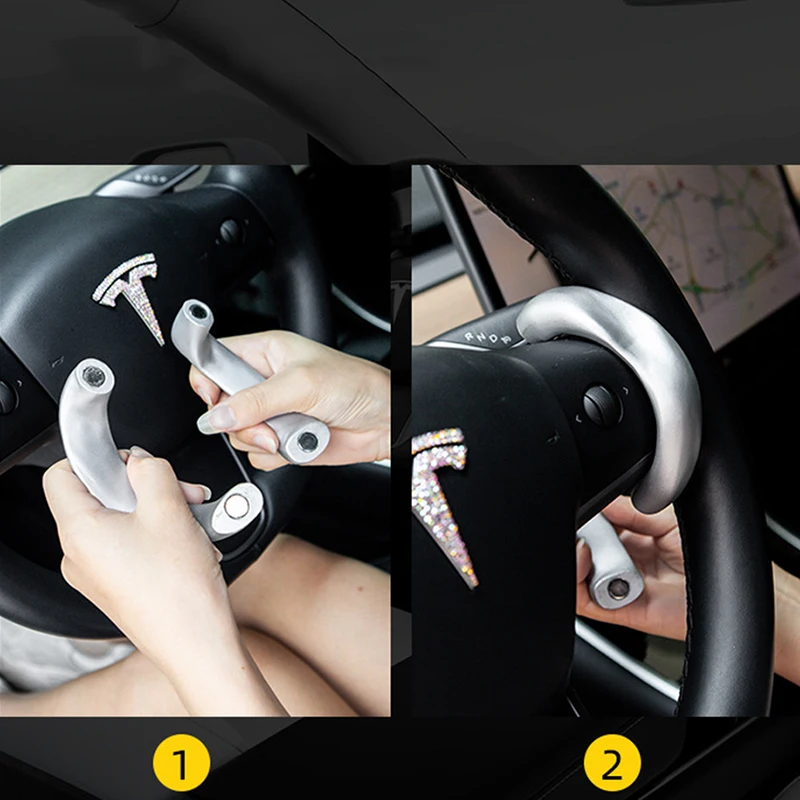 Auto Steering Wheel Magnet Gravity Ring | All Tesla Model