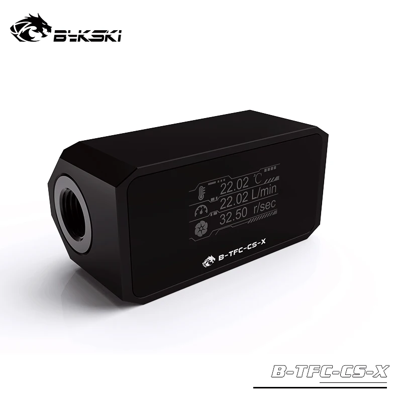 Bykski oled display digital medidor de temperatura
