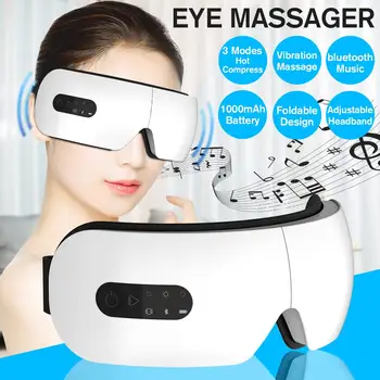 

Smart Eye Massager USB Charge Electric Air Compression Heated Anti Wrinkles Eyes Massager Eye Care Relax Relief Massage