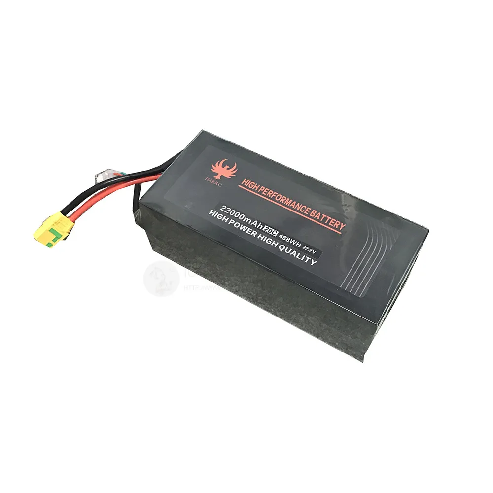 JMRRC 6S 22,2 V 20C 22000mAh Дрон Lipo-battery XT90 Разъем для сельскохозяйственных дронов, промышленный Дрон