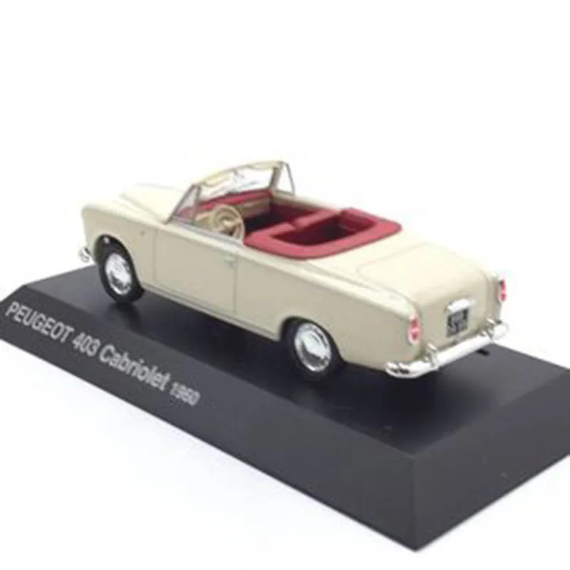 Модель автомобиля из сплава 1/43 Peugeot 403 Cabriolet 1960 трансформируемый классический