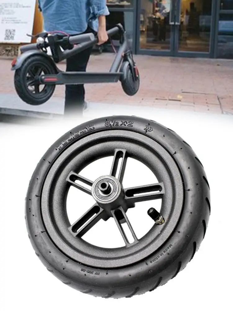 

Honeycomb Solid Tire Electric Scooter Explosion-Proof Shock Resistant Rubber Tyre Non-Inflated Replace Tire For Xiaomi M365