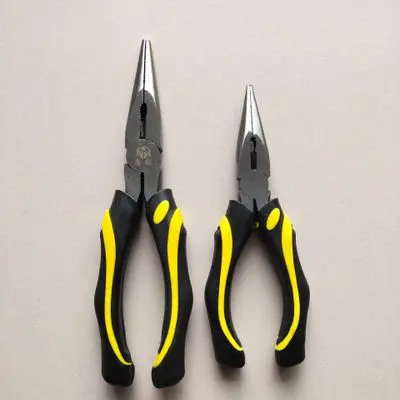 Mini Wire Cutter Pliers Manual Diagonal Household Small Curved Nose Flat Carbon Steel Tool Wood | Инструменты