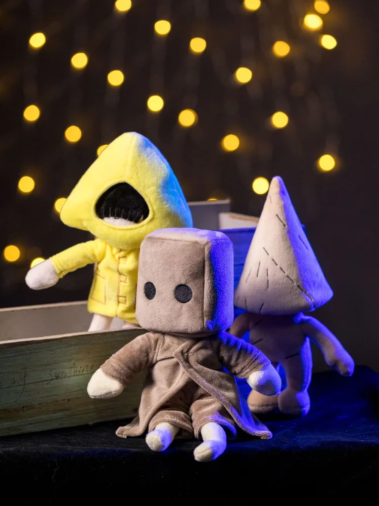 Anime Little Nightmare Little Nightmare 2 Plush Toy Doll Little Six Plush Stuffed Anime Toy Nightmare Game Plush Toy Fan Gifts