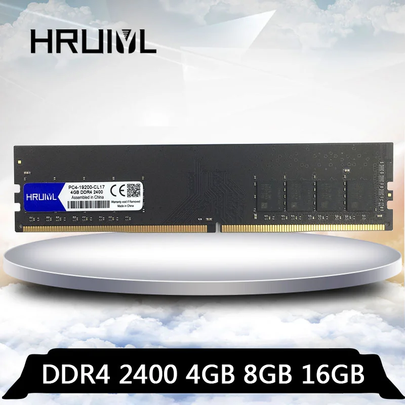 Оперативная память HRUIYL для ПК DDR4 4 ГБ 8 16 2400 МГц материнская плата настольного