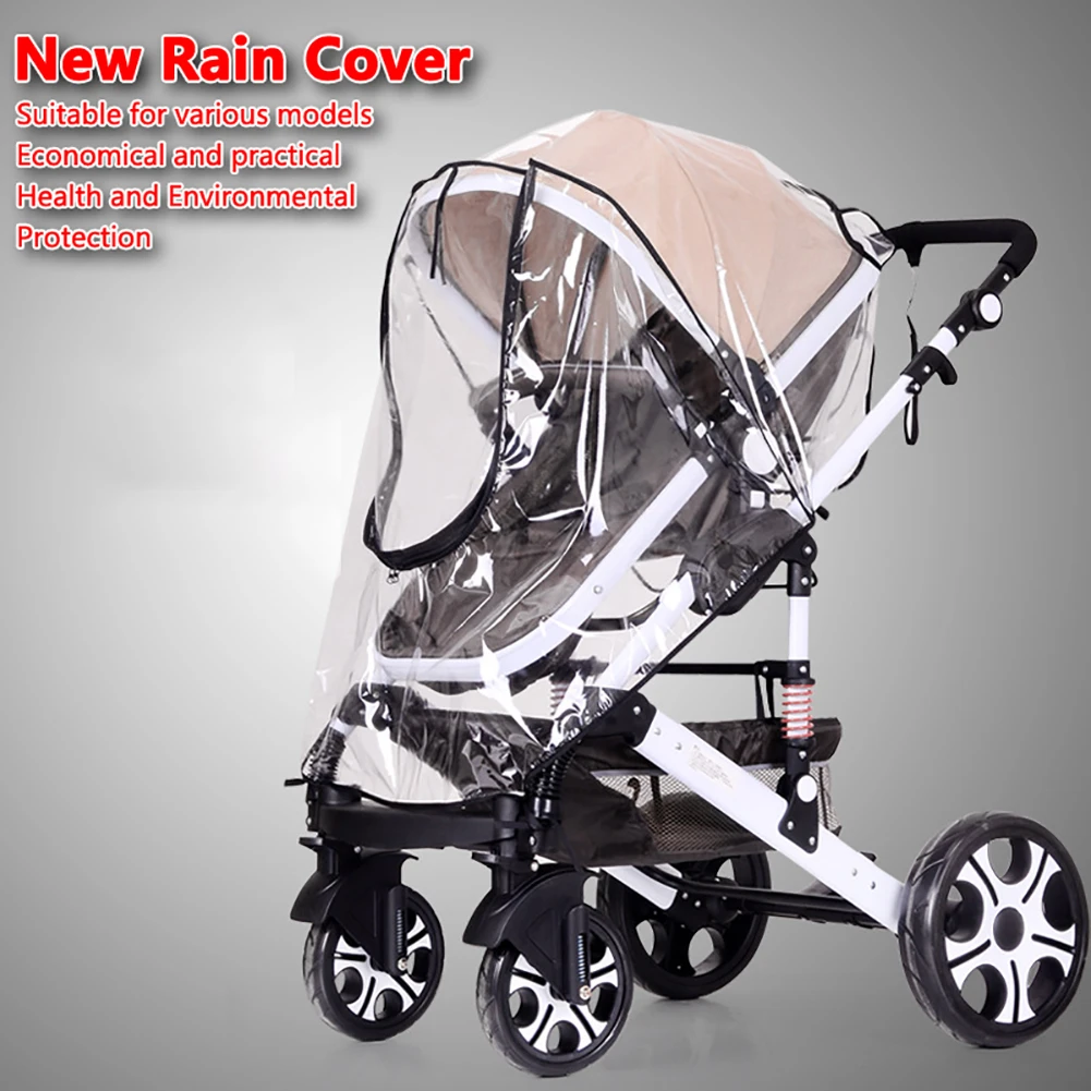 clear stroller rain cover