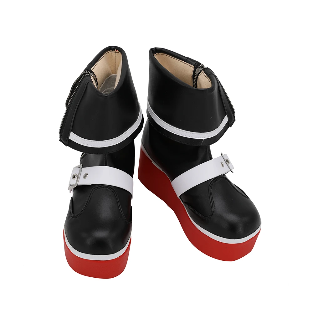 Dead or Alive 5 Marie Rose Cosplay Boots Custom Made Leather Shoes Any Size for Unisex (3)