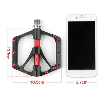 

New Universal Sealed Bearing Mountain Bike Pedals Alloy Flat Pedals PD-M82 Platform Bicycle Non-Slip