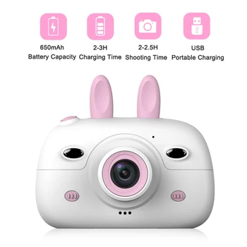 

HD 1080P Digital Camera Children Mini Full Video Photo Camera 2.4inch Screen Display Photography Cam Christmas Birthday Gift