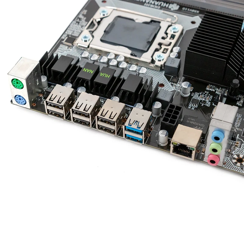 HUANANZHI X58-RX3.0 V110 материнская плата X58 для Intel LGA 1366X5650X5675 DDR3 1066/1333 МГц 16 Гб PCI-E SATA2.0 USB3.0 M-ATX