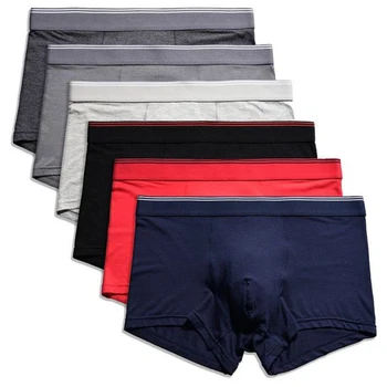 

Underwear Men's New Modal Stretch Soft Breathable Loose Mid-Waist Boxer