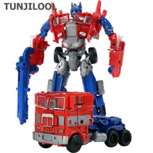 

Children Transformation Robot Kit Toys Models 2 In 1 Model Deformed Car Toy for Boy Gift Action Figure Dinosaur Transform Robot