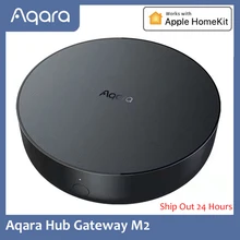 Navio rápido aqara hub gateway m2 zigbee 3.0 siri controle de voz aplicativo de controle remoto ligação inteligente trabalho apple homekit aqara casa app