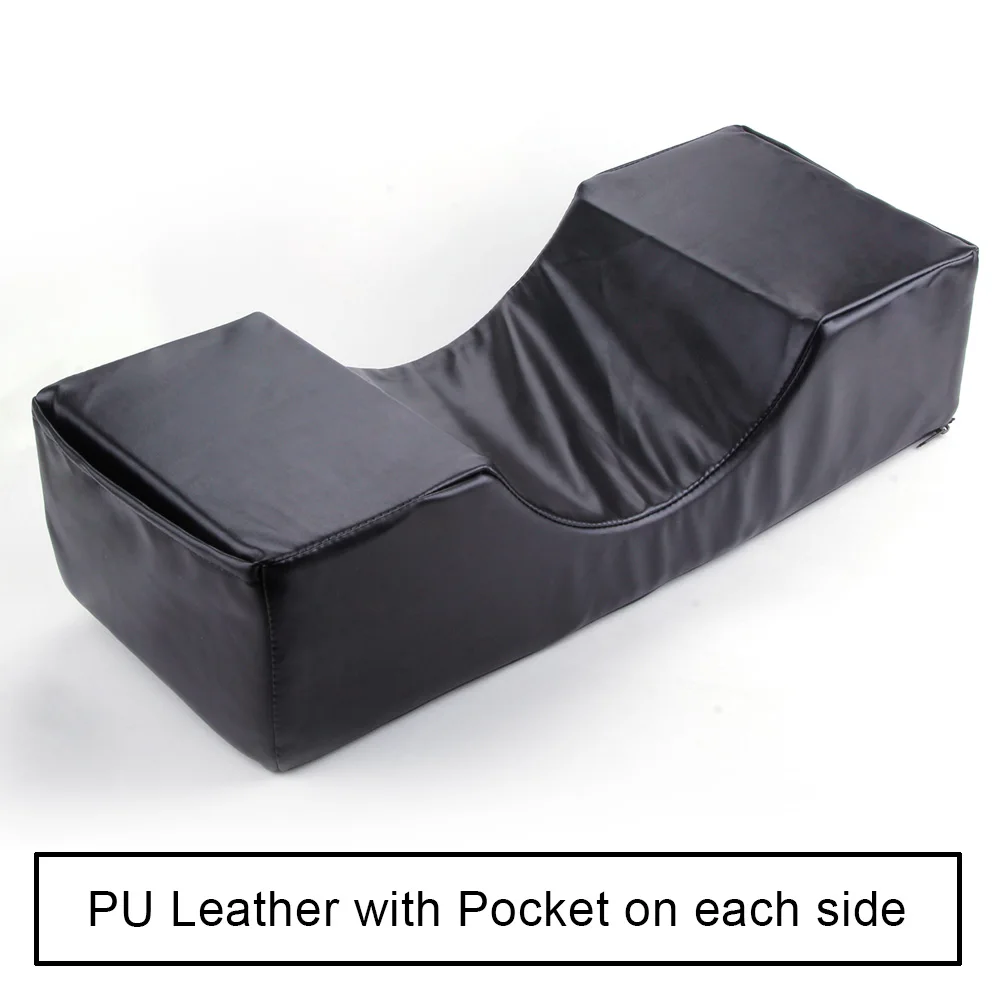 Black PU Pillow Пинцет для наращивания ресниц из нержавеющей стали и подушка для ресниц эргономичные подушки с эффектом памяти для салонного использования инструменты для прививки ресниц - Цвет: Black PU Pillow