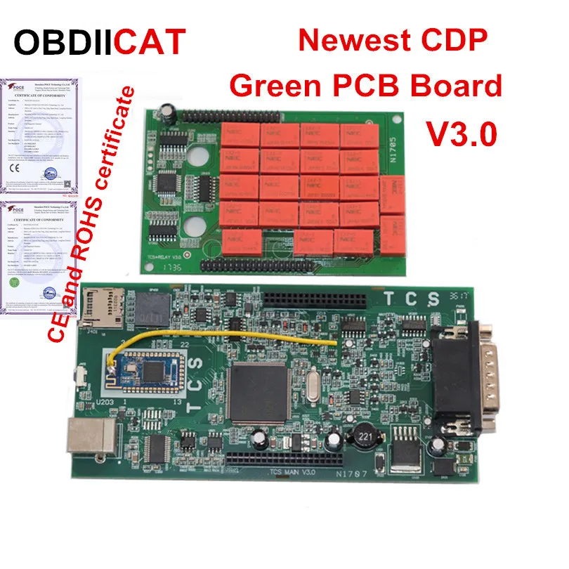 2017 1 новейшее качество а + 2016 KEYGEN сканер V3.0 PCB реле bluetooth новый vci диагностический