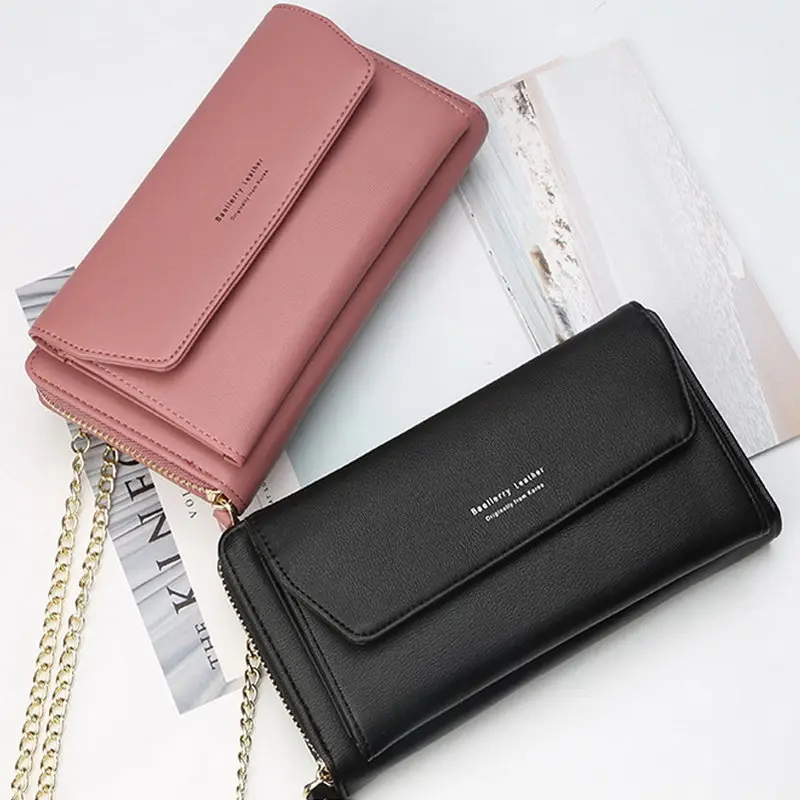 Cellphone Purse Fashion Crossbody Chain-Strap Wallet Women with Metal J9 Simple Cellphone Purse Fashion Crossbody Chain-Strap Wallet Women with Metal J9 Simple