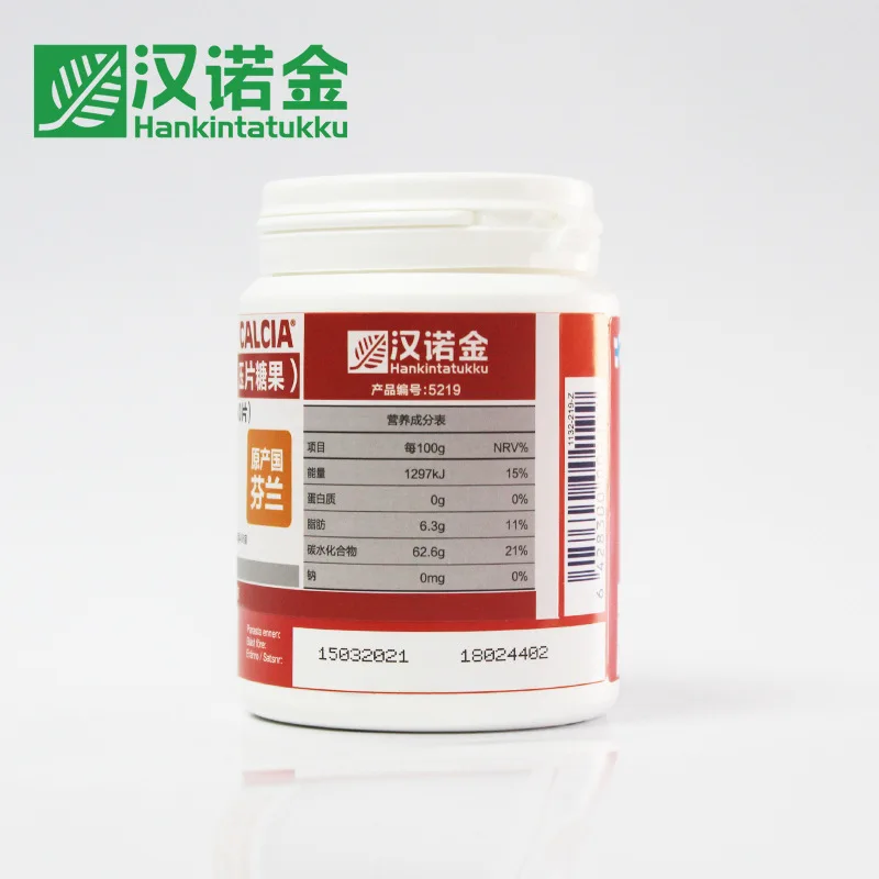 Композитные таблетки Hanokinkelson Berry Grain финский красный кальций коралловый 5219