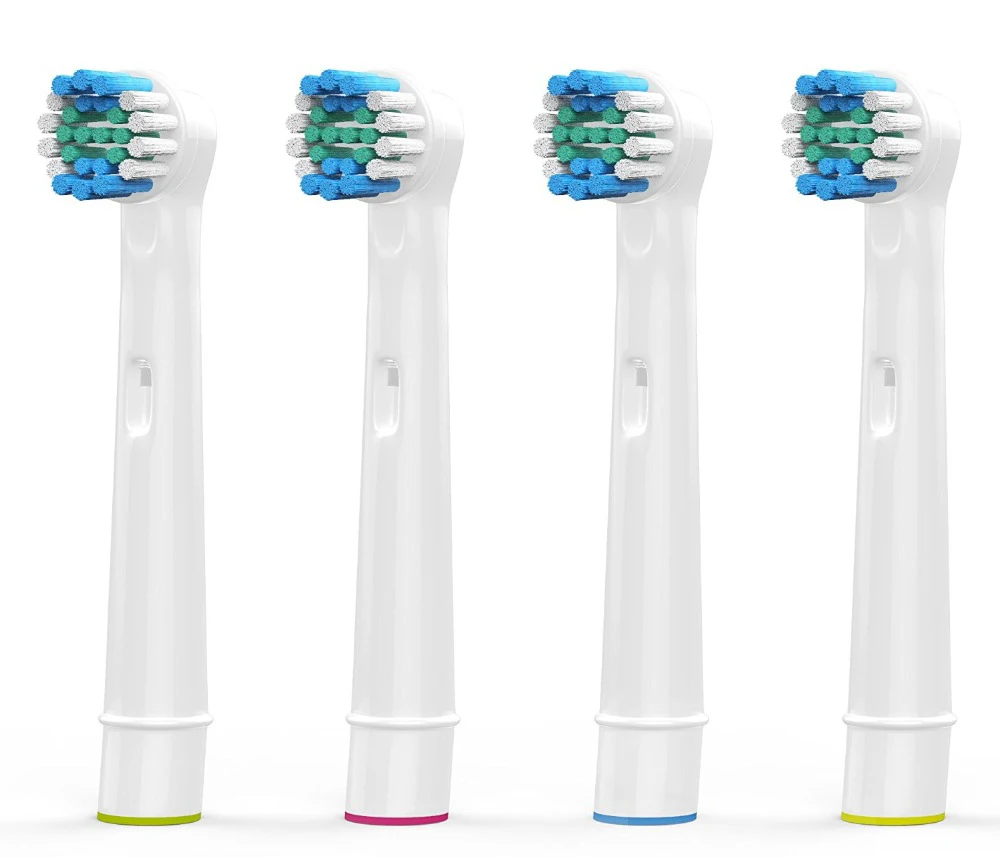Toothbrush-Head Rotating-Replacement-Head 3757 Electric Oral-B for Braun 4PCS Universal